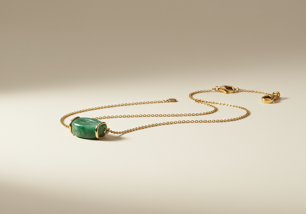 Łańcuszek z jadeitem – łańcuszek, który wycisza